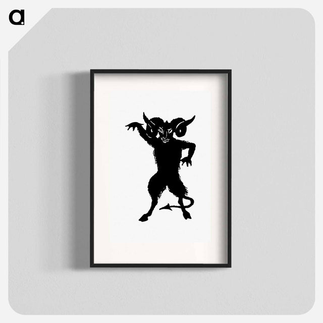 アートポスター-Demon Silhouette from Michael's Crag
 - 大英図書館 Poster.