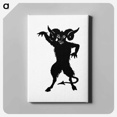 アートパネル-Demon Silhouette from Michael's Crag
 - 大英図書館 Canvas.