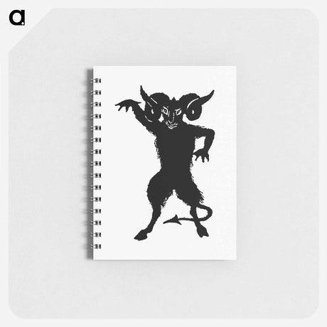 アートメモ帳-Demon Silhouette from Michael's Crag
 - 大英図書館 Memo.