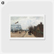アートポストカード-The Crystal Palace - カミーユ ピサロ Postcard.