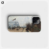 The Crystal Palace - Camille Pissarro Phone Case.