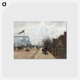アートポストカード-The Crystal Palace - カミーユ ピサロ Postcard.