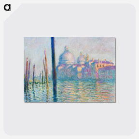アートポストカード-Le Grand Canal - クロード モネ Postcard.