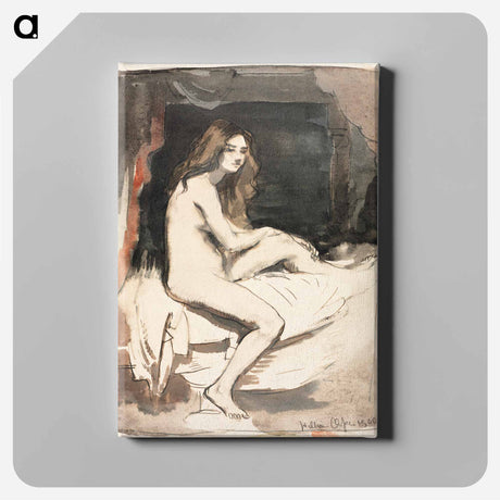 アートパネル-Nude Study
 - クリーブランド美術館 Canvas.