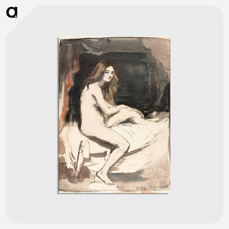アートポストカード-Nude Study
 - クリーブランド美術館 Postcard.