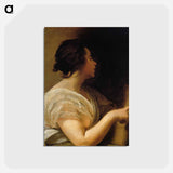 Arachne (A Sybil) - ディエゴ ベラスケス Postcard.