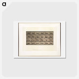 アートポストカード-Animal Locomotion
 - エドワード マイブリッジ Postcard.