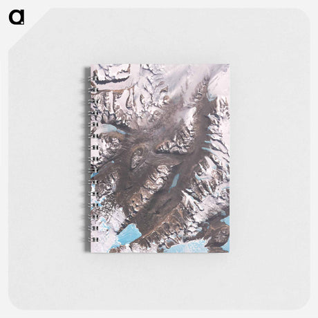アートメモ帳-McMurdo Dry Valleys
 - 上空からの地球 Memo.