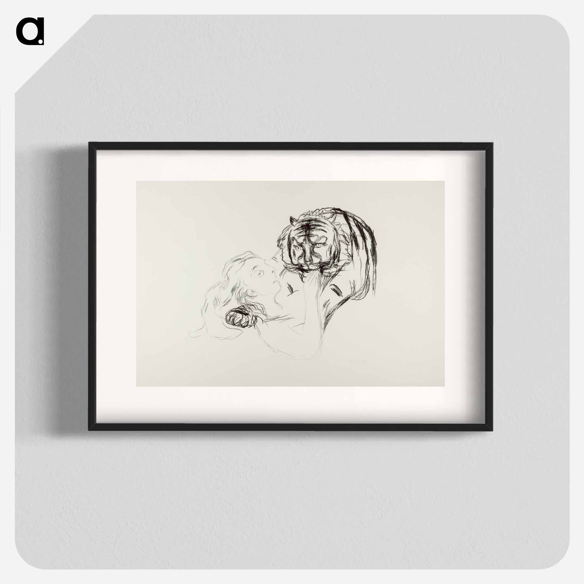 鉛筆画「To the shore」 B5大サイズ 販売商品 - ぶひ'ず わーるど