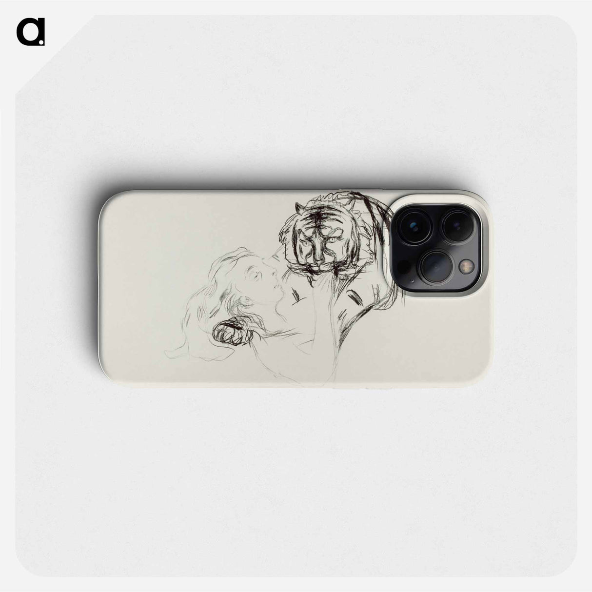 The Tiger - エドヴァルド ムンク Phone Case.