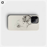 The Tiger - Edvard Munch Phone Case.