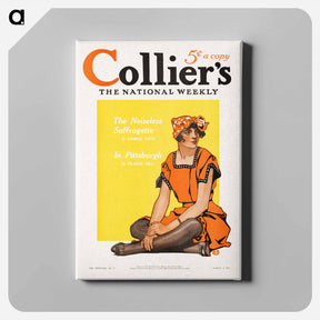 アートパネル-Collier's, the national weekly - エドワード ペンフィールド Canvas.