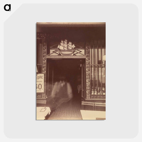 アートポストカード-Quai Conti 3
 - ウジェーヌ アジェ Postcard.