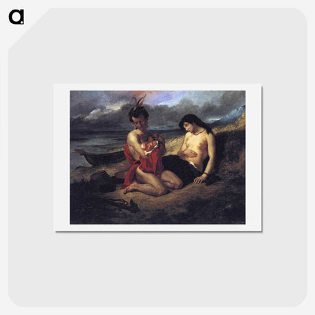 2-5_Eugene-Delacroix_hagaki