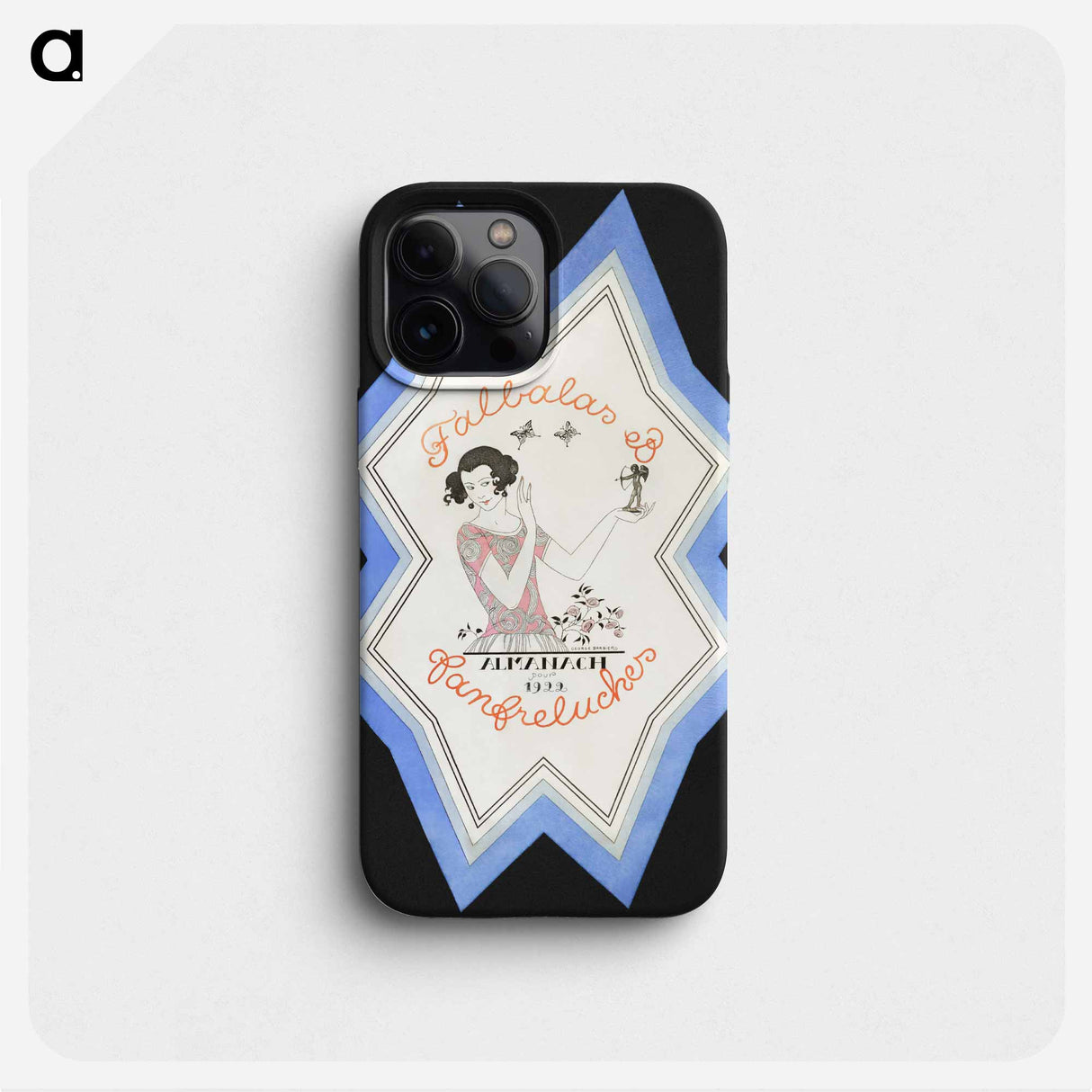 Almanach des Modes présentes, passées & futures pour, Falbalas et Fanfreluches - ジョージ バービエ Phone Case.