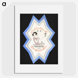 Almanach des Modes présentes, passées & futures pour, Falbalas et Fanfreluches - ジョージ バービエ Poster.