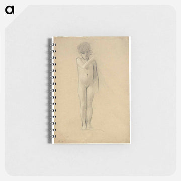 Nude of a girl - グスタフ クリムト Memo.