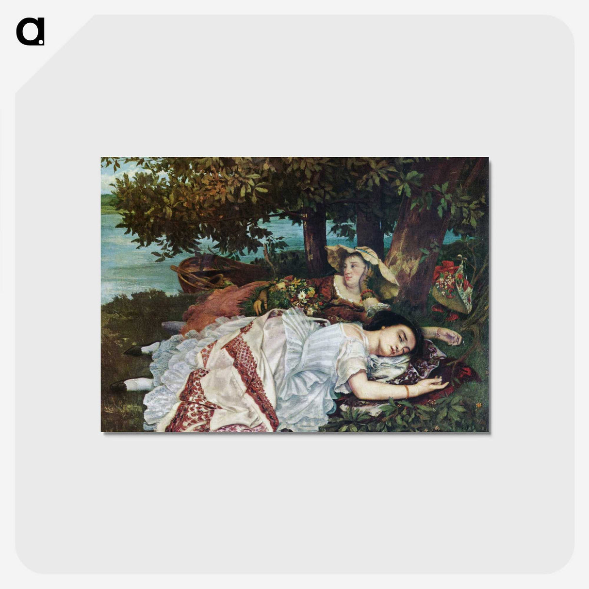 2-5_Gustave-Courbet_postcard