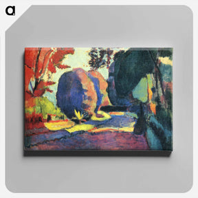 アートパネル-The Luxembourg Gardens - アンリ マティス Canvas.