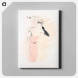 アートパネル-Yvette Guilbert in "Columbine a Pierrot" - アンリ ド トゥールーズ ロートレック Canvas.