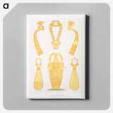 アートパネル-Rithons and Vases
 - エジプト美術史 Canvas.