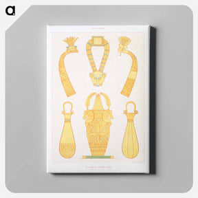 アートパネル-Rithons and Vases
 - エジプト美術史 Canvas.