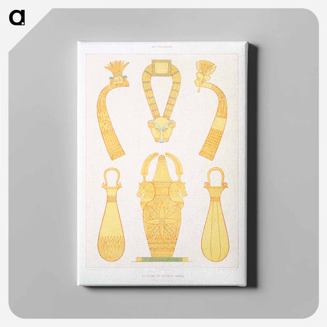 アートパネル-Rithons and Vases
 - エジプト美術史 Canvas.