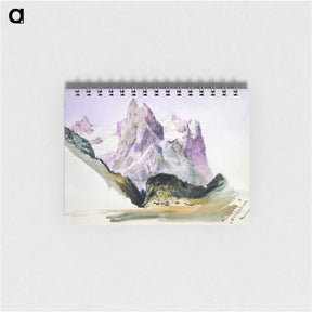アートメモ帳-Wellhorn and Wetterhorn from Brunig - ジョン シンガー サージェント Memo.
