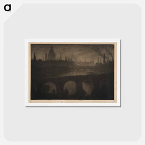 アートポストカード-St. Paul's--From My Window
 - ジョセフ ペネル Postcard.