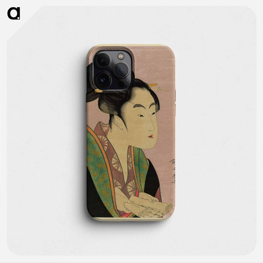 Yogoto ni au koi - 喜多川 歌麿 Phone Case.