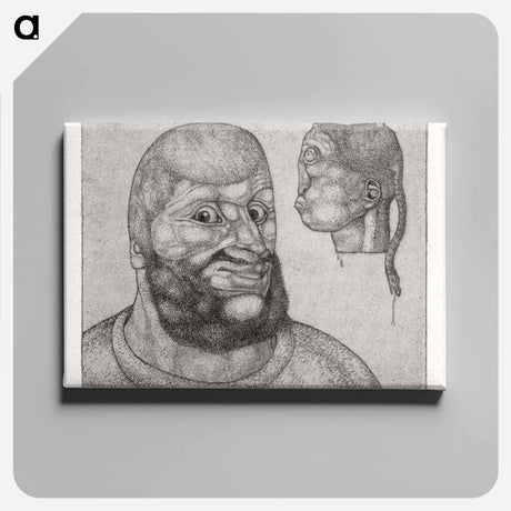 アートパネル-Perseus (The joke triumphed over the suffering)
 - バーゼル美術館 Canvas.