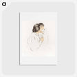 アートポストカード-Peasant Mother and Child - メアリー カサット Postcard.