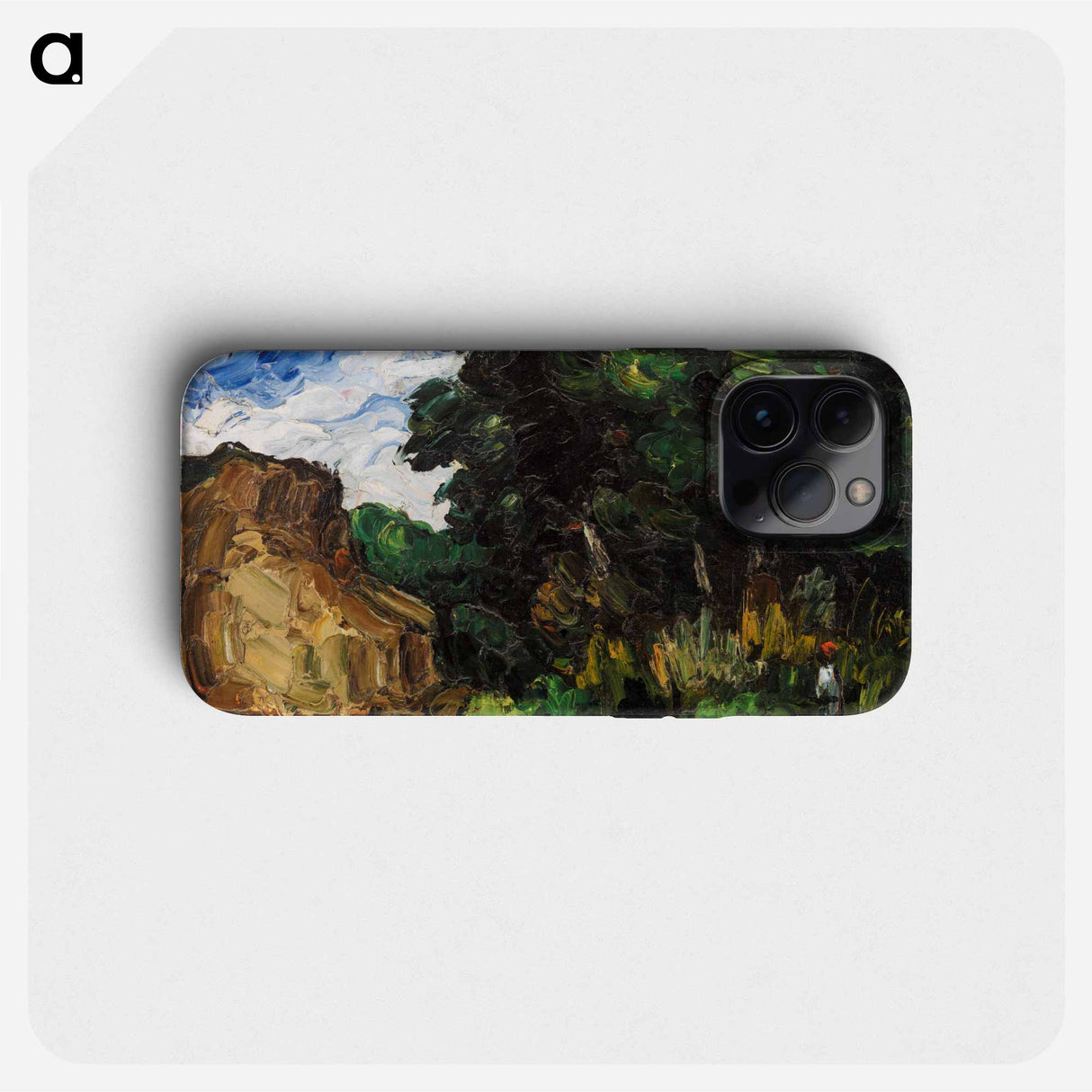 River Bend - Paul Cezanne Phone Case.