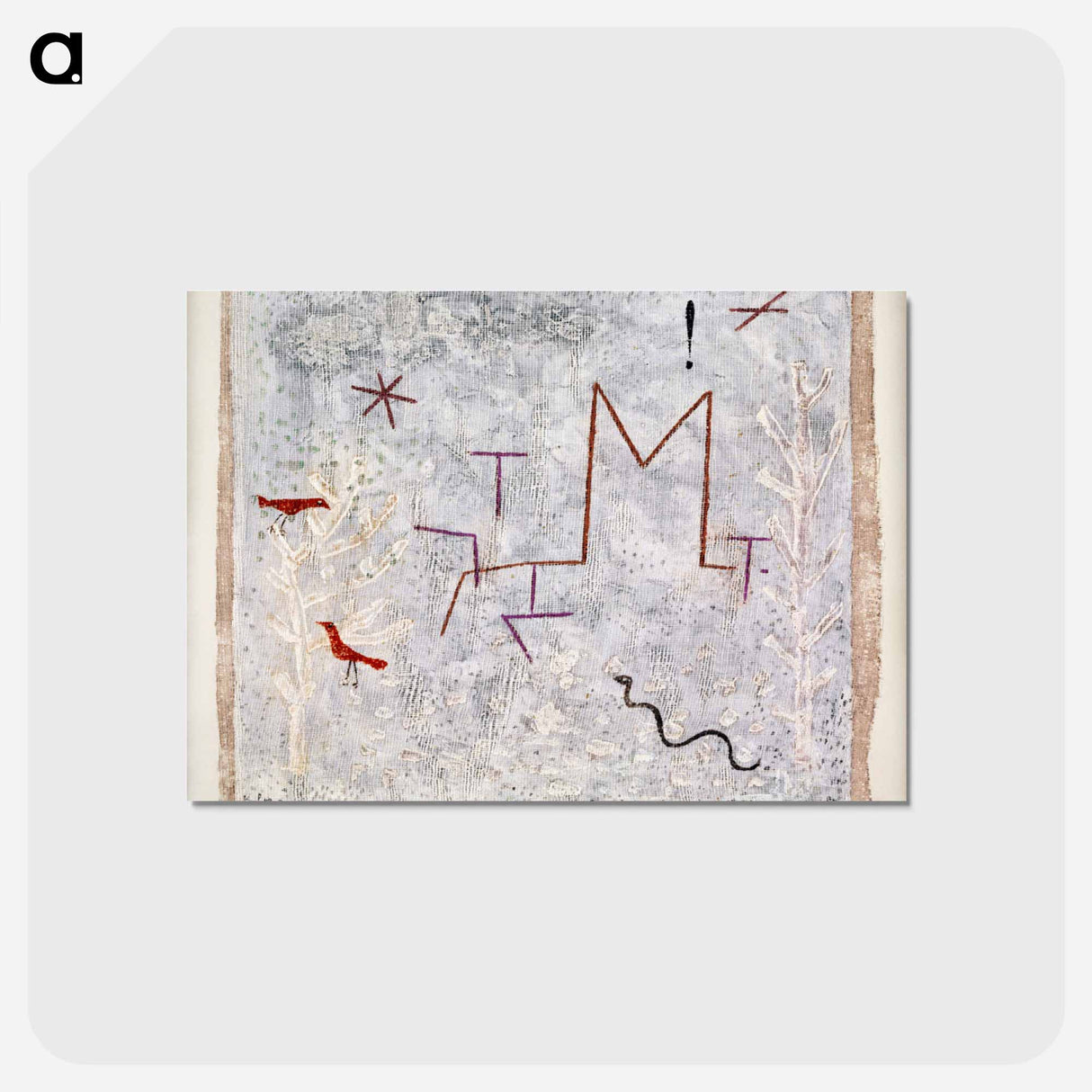 Garden gate K
 - パウル クレー Postcard.