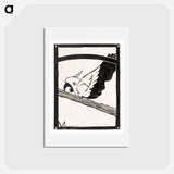 アートポストカード-Daddy, Screaming Cockatoo
 - サミュエル ジェスルン Postcard.