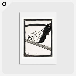 アートポストカード-Daddy, Screaming Cockatoo
 - サミュエル ジェスルン Postcard.