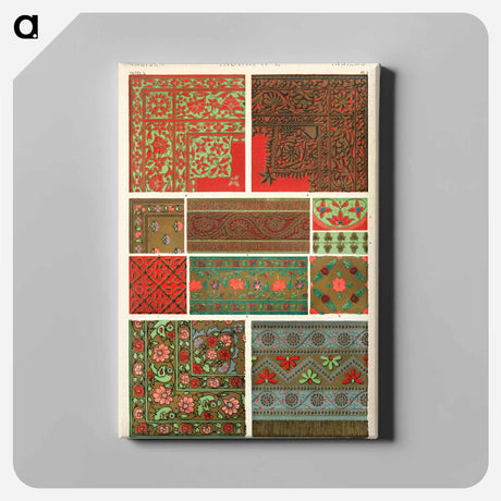 アートパネル-Nineteenth-Century Ornament
 - 装飾の文法 Canvas.