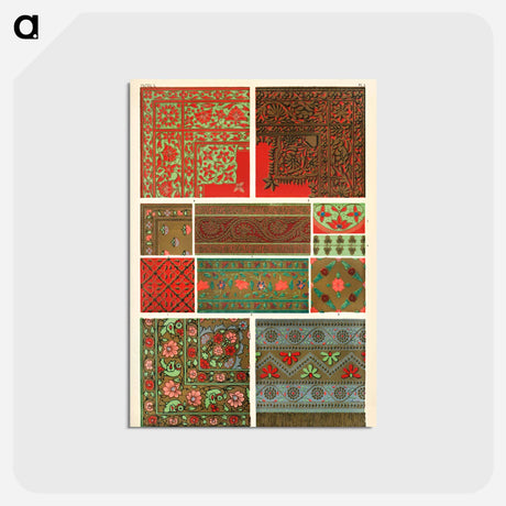アートポストカード-Nineteenth-Century Ornament
 - 装飾の文法 Postcard.