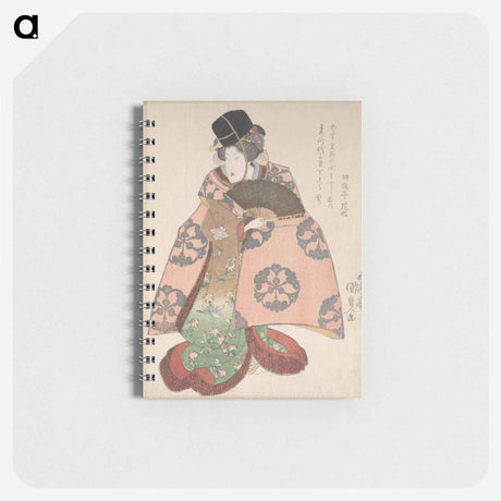 アートメモ帳-Kabuki Actor with Fan
 - 歌川 国貞 Memo.
