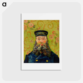 アートポストカード-The Postman (Joseph Roulin) - フィンセント ファン ゴッホ Postcard.
