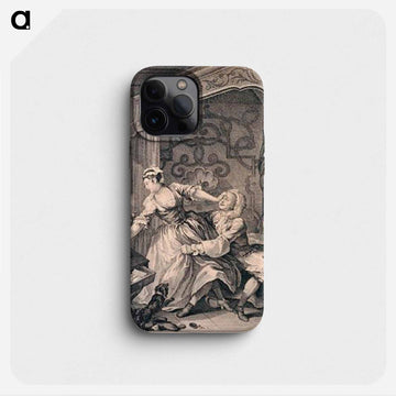 Before - ウィリアム ホガース Phone Case.