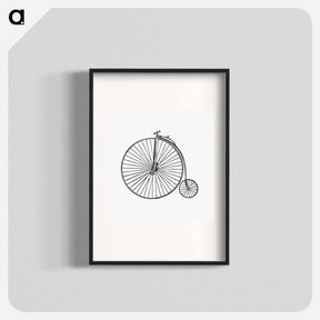 アートポスター-Northampton Bicycle
 - 大英図書館 Poster.