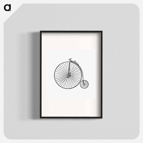 アートポスター-Northampton Bicycle
 - 大英図書館 Poster.