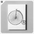 アートパネル-Northampton Bicycle
 - 大英図書館 Canvas.