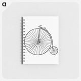 アートメモ帳-Northampton Bicycle
 - 大英図書館 Memo.