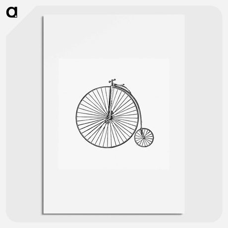 アートポスター-Northampton Bicycle
 - 大英図書館 Poster.