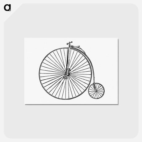 アートポストカード-Northampton Bicycle
 - 大英図書館 Postcard.