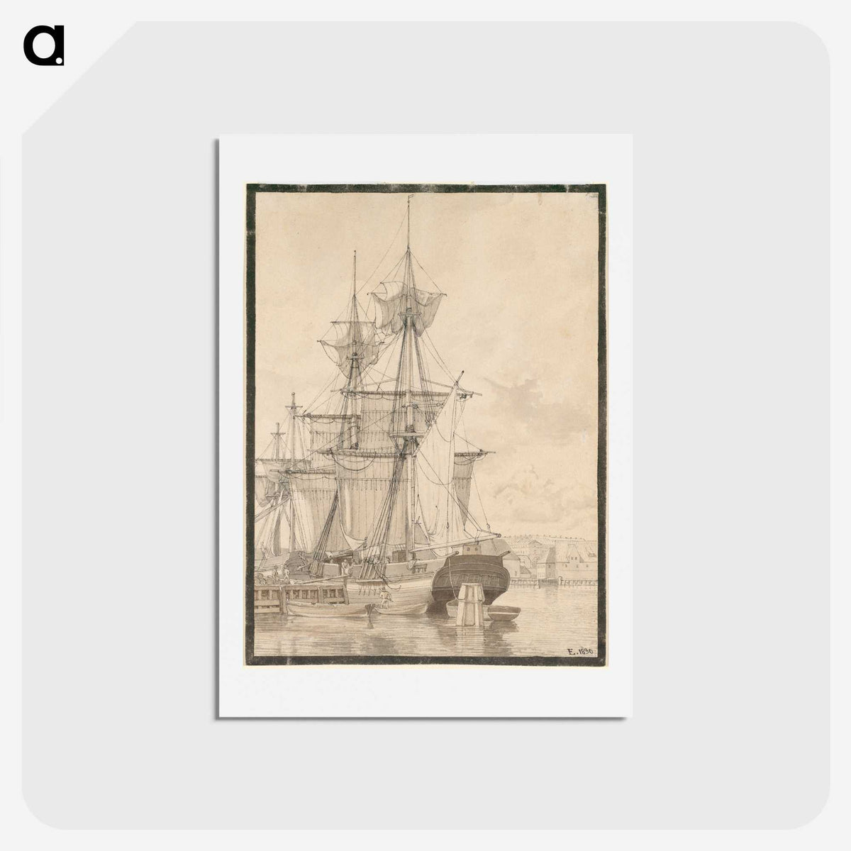 2-60_Christoffer-Wilhelm-Eckersberg_hagaki