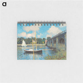 アートメモ帳-The Bridge at Argenteuil - クロード モネ Memo.