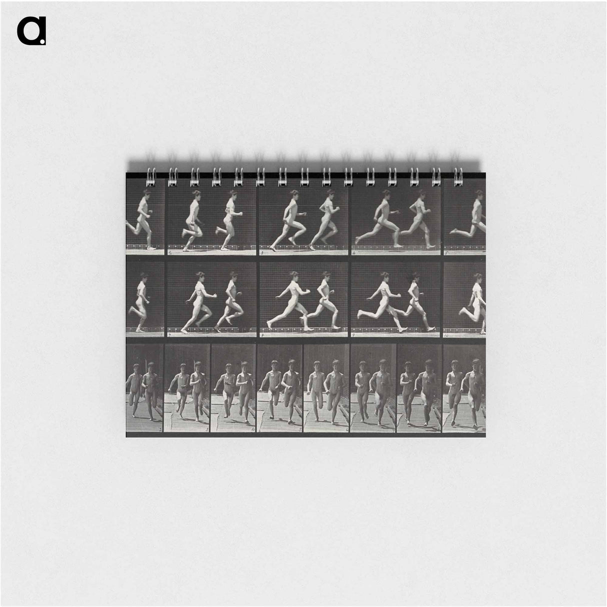 アートメモ帳-Running Adolescents
 - エドワード マイブリッジ Memo.